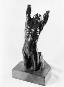 Adolescente Desesperado, ou Narciso, 1885-90 (bronze)